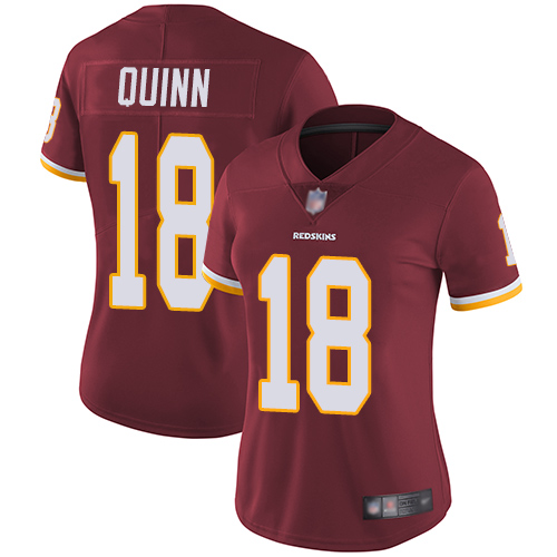 Washington Redskins Limited Burgundy Red Women Trey Quinn Home Jersey NFL Football 18 Vapor